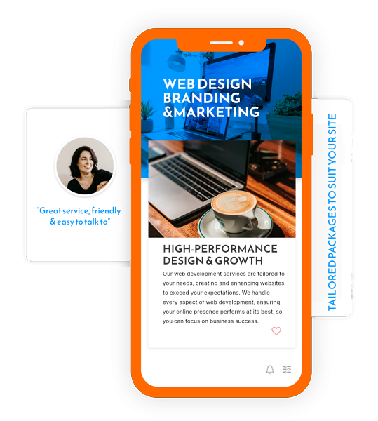 Sonic Web Design Mobile Image